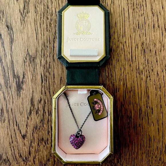 Juicy Couture Jewelry Vintage Y2k Juicy Couture Pink Heart